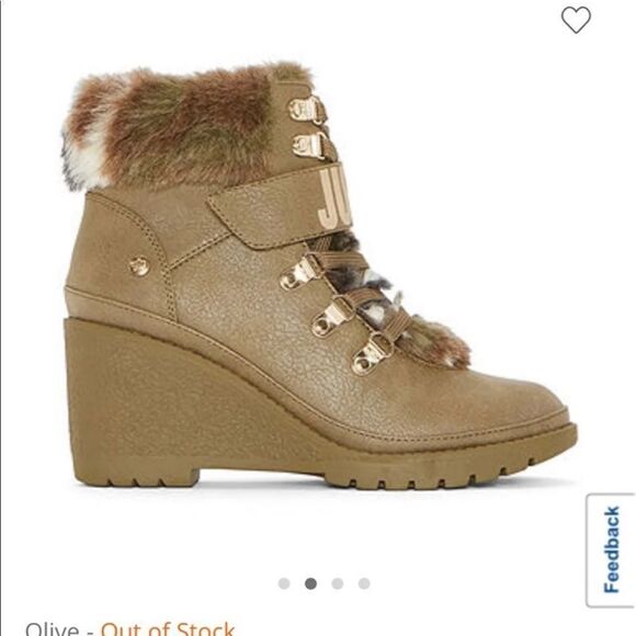 11 NIB juicy couture halstin wedge boot/sneaker neon hot pink & black kawaii - Picture 6 of 11